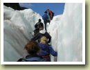 Beklimming van de Franz Josef gletsjer.